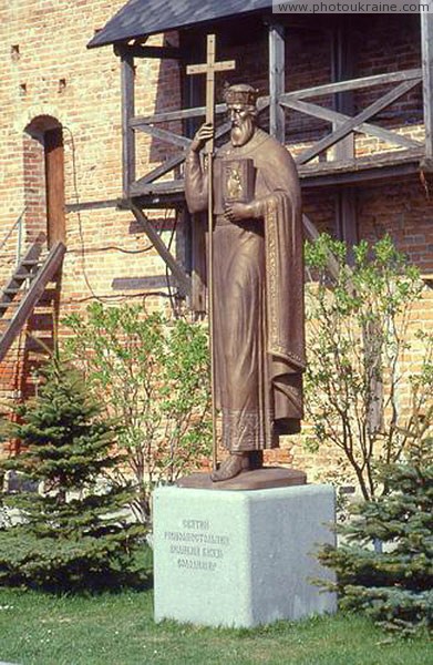 Zymne. Monument of St. Prince Vladimir Volyn Region Ukraine photos