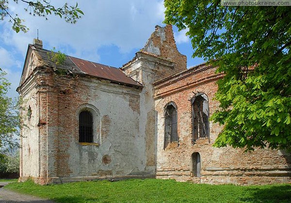 Lukiv. Ruins of church of St. Stanislaw and Anna Volyn Region Ukraine photos