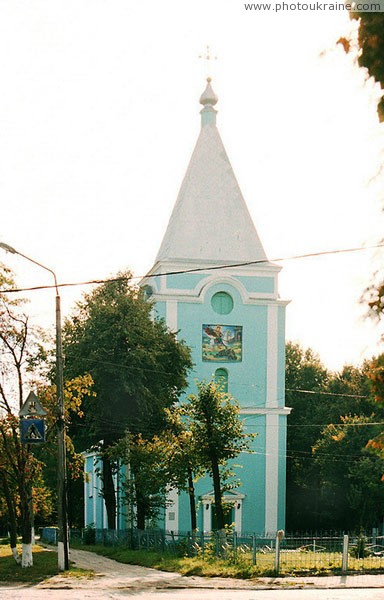 Lyuboml. Belfry of George church Volyn Region Ukraine photos