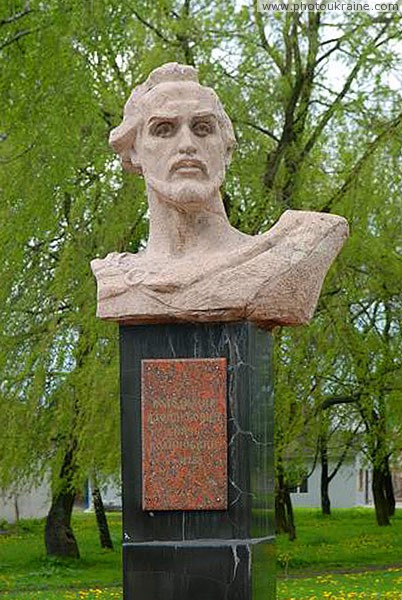 Lyuboml. Monument to Vladimir Vasylkovych Volyn Region Ukraine photos