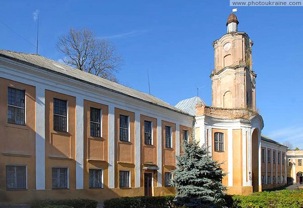 Olyka. Tower and west building of castle Volyn Region Ukraine photos