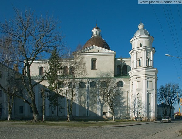 Lutsk. Side facade of Peter and Paul church Volyn Region Ukraine photos