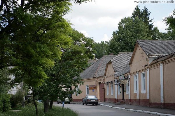 Lutsk. Street of old city Volyn Region Ukraine photos