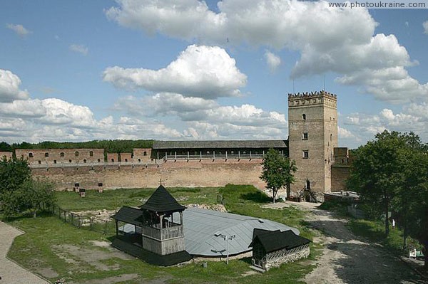 Lutsk. Courtyard of Lutsk castle Volyn Region Ukraine photos