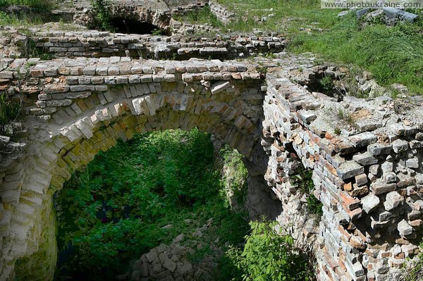 Lutsk. Lutsk castle, remains of foundations Volyn Region Ukraine photos
