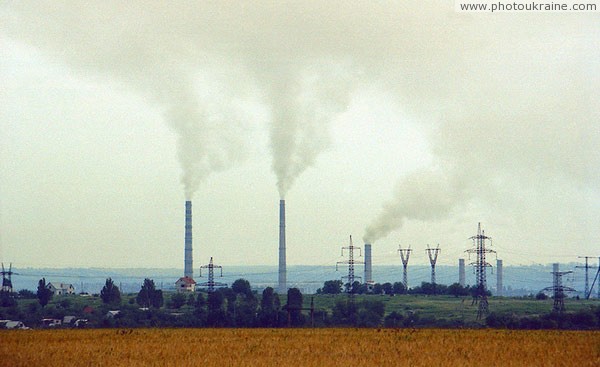 Dnipropetrovsk. Plant on southern outskirts Dnipropetrovsk Region Ukraine photos