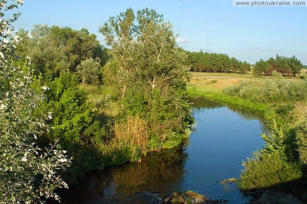 Kytayhorod. Bend of river Oril Dnipropetrovsk Region Ukraine photos