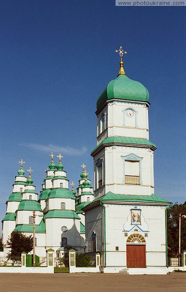 Novomoskovsk. Trinity Cathedral and Bell Tower Dnipropetrovsk Region Ukraine photos