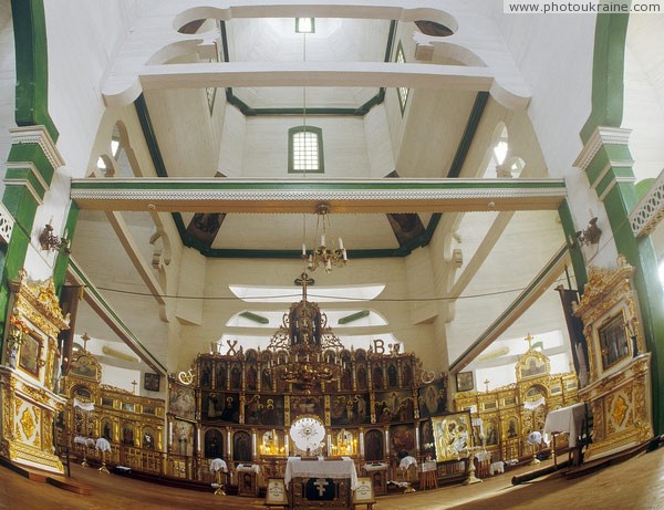 Novomoskovsk. Interior of Trinity Cathedral Dnipropetrovsk Region Ukraine photos