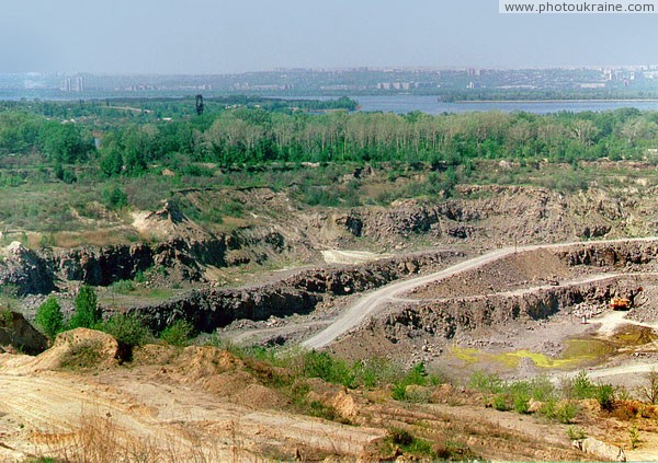 Dnipropetrovsk. Rybalskyi quarry Dnipropetrovsk Region Ukraine photos
