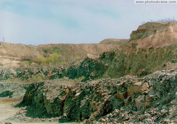 Dnipropetrovsk. Granite of Rybalsky quarry Dnipropetrovsk Region Ukraine photos