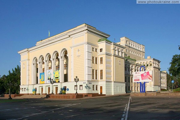Donetsk. Russian academic theater of Opera and Ballet theater of A. Solovianenko Donetsk Region Ukraine photos