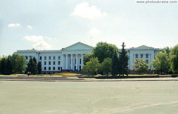 Kramatorsk. Central square of Vladimir Lenin Donetsk Region Ukraine photos