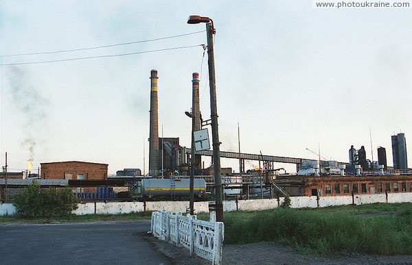 Makiivka. Makiivka metallurgical plant Donetsk Region Ukraine photos