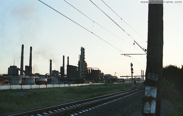 Makiivka. Giant Makiivka steel plant Donetsk Region Ukraine photos