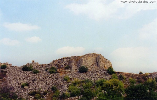 Rozdolne. Paleozoic sandstones Donetsk Region Ukraine photos