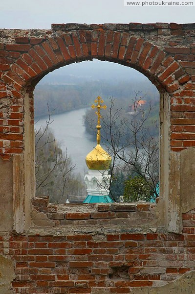 Sviatogirska lavra. Ruins, Cathedral, river and eternity ... Donetsk Region Ukraine photos