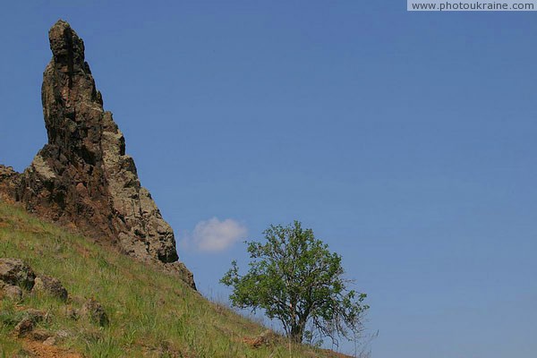 Starolaspa. Pinnacle of Kalmius Donetsk Region Ukraine photos