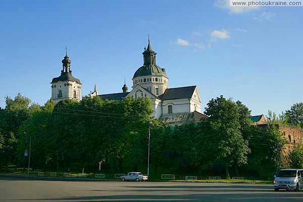 Berdychiv. Northern facade of church Mariinsky Zhytomyr Region Ukraine photos