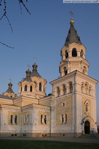 Zhytomyr. Side elevation Transfiguration Cathedral Zhytomyr Region Ukraine photos