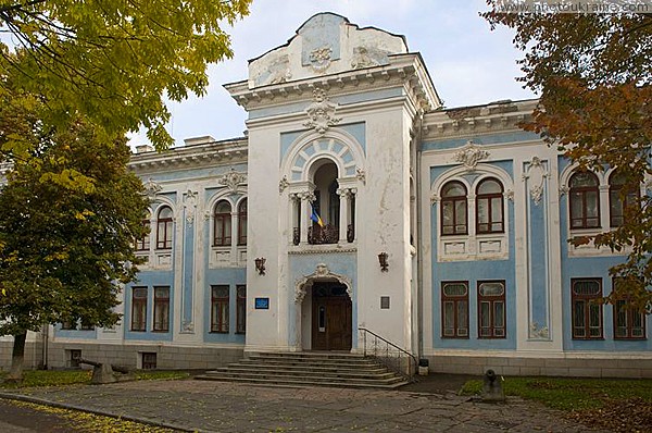 Zhytomyr. Front facade of Bishop palace Zhytomyr Region Ukraine photos