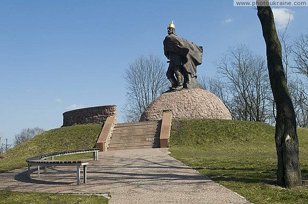 Korosten. Monument to Prince Mal Zhytomyr Region Ukraine photos
