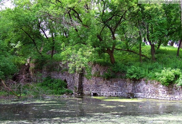 Korostyshiv. Fragment of castle walls Olizar Zhytomyr Region Ukraine photos