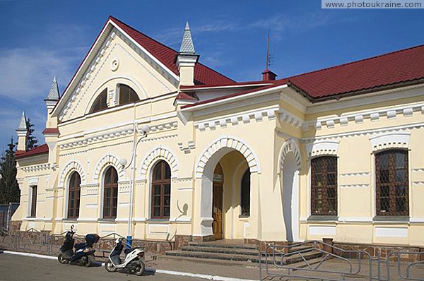 Malyn. Railway Station  memory of G. Kirpa Zhytomyr Region Ukraine photos