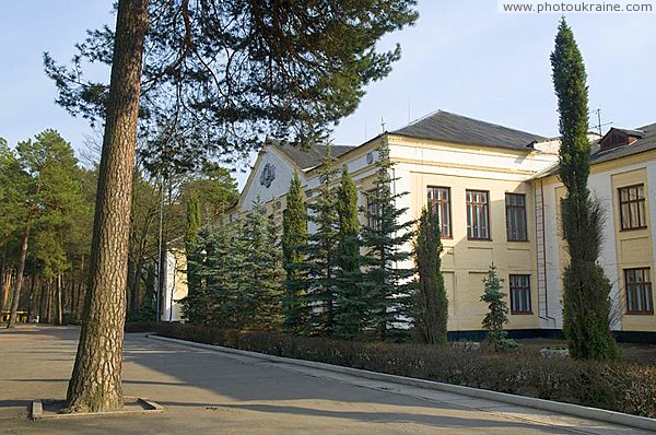 Malyn. Building of Forestry College Zhytomyr Region Ukraine photos