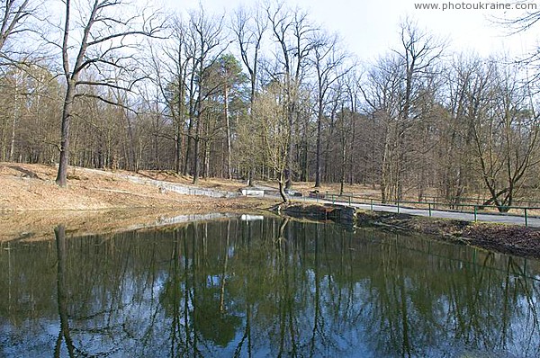 Malyn. Pond dam city park Zhytomyr Region Ukraine photos