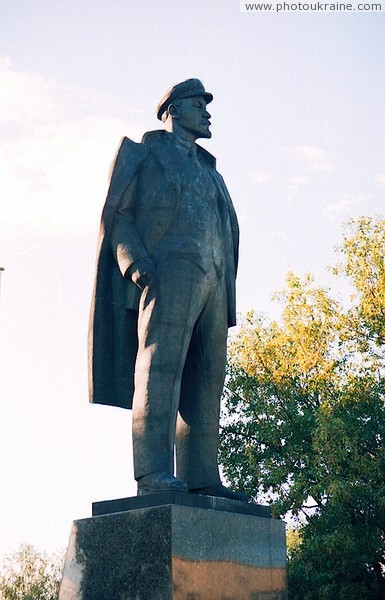 Ovruch. Monument to V. Lenin Zhytomyr Region Ukraine photos