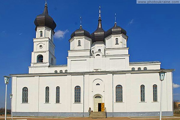 Ovruch. Southern facade of Transfiguration Cathedral Zhytomyr Region Ukraine photos