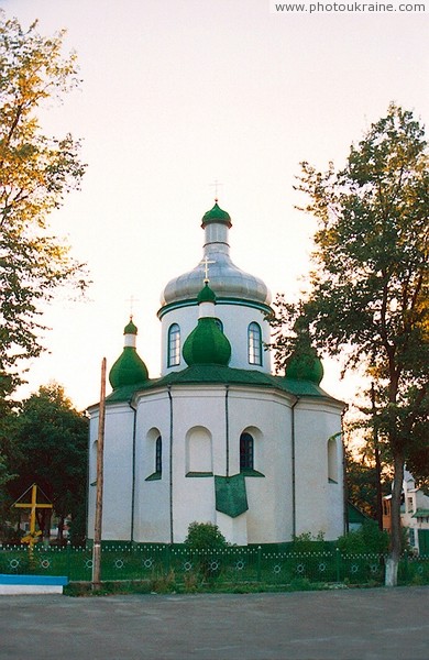 Olevsk. Altar facade of St. Nicholas Church Zhytomyr Region Ukraine photos