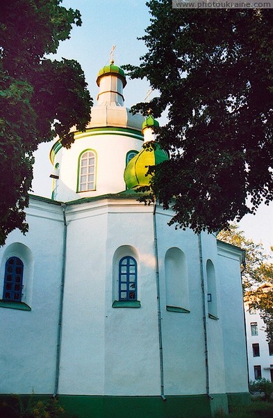 Olevsk. Side facade of St. Nicholas Church Zhytomyr Region Ukraine photos
