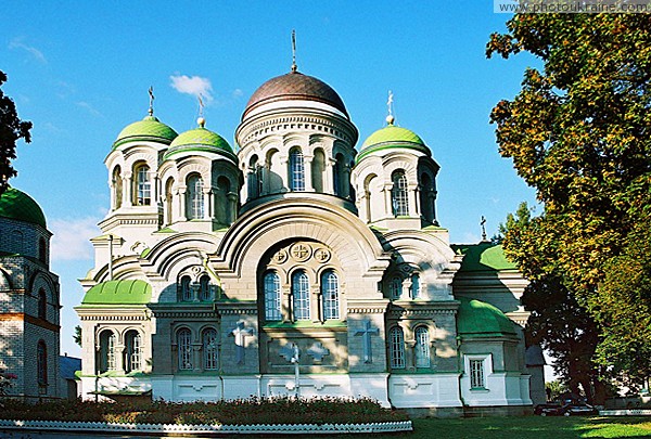 Gorodnytsia. Southern facade of St. George church Zhytomyr Region Ukraine photos