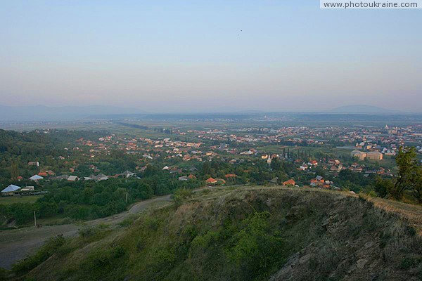 Irshava. Wide horizon of Transcarpathia Zakarpattia Region Ukraine photos