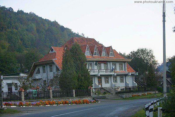 Carpathian Reserve. Road Dilove  Rakhiv Zakarpattia Region Ukraine photos