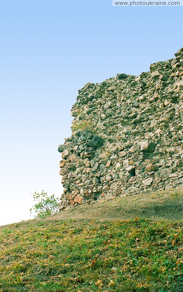 Korolevo. Ruins of towers of Royal Castle Zakarpattia Region Ukraine photos