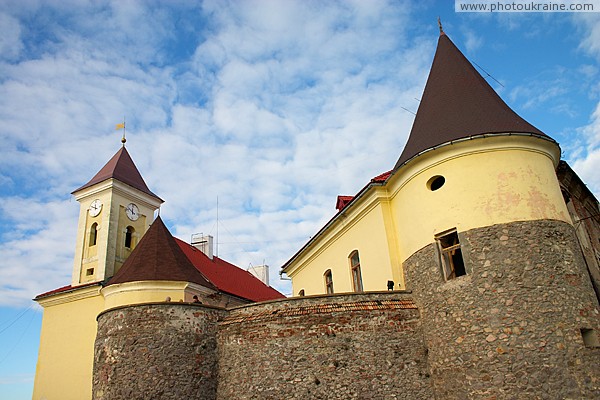 Mukacheve. Bastions of Upper Castle  dungeon Zakarpattia Region Ukraine photos