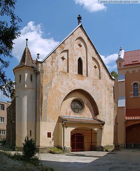 Mukacheve. Chapel of church of St. Martin Zakarpattia Region Ukraine photos
