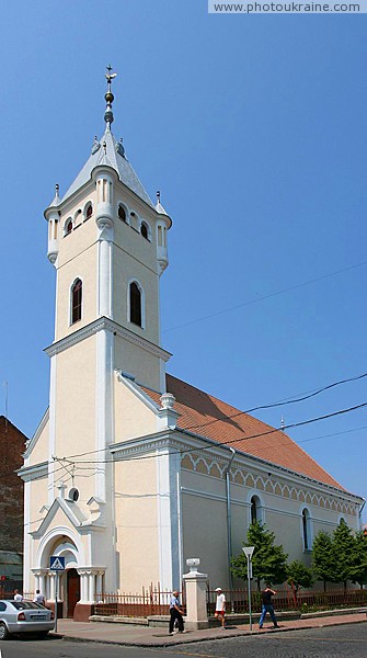 Mukacheve. Reformed Church Zakarpattia Region Ukraine photos