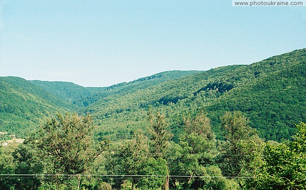 Perechyn. Forested Carpathian Volcanic Zakarpattia Region Ukraine photos