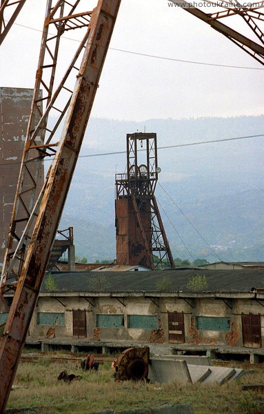 Solotvyno. Abandoned salt mines Zakarpattia Region Ukraine photos