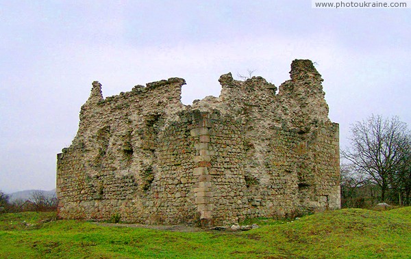 Seredne. Castle ruins Zakarpattia Region Ukraine photos