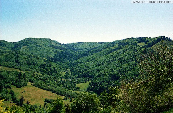Uzhanskyi Reserve. Carpathian slopes Zakarpattia Region Ukraine photos