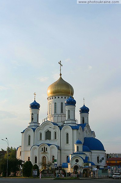 Uzhgorod. Main temple town on left bank Zakarpattia Region Ukraine photos