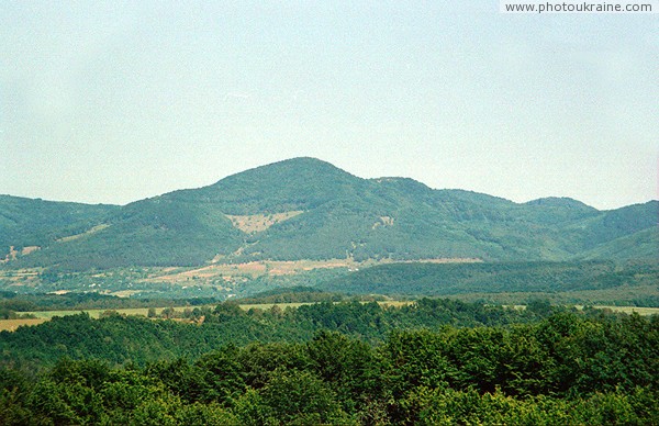 Shyroke. Forested Carpathian Volcanic Zakarpattia Region Ukraine photos