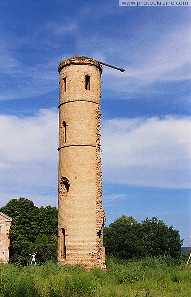 Vasylivka. Round tower palace Popov Zaporizhzhia Region Ukraine photos