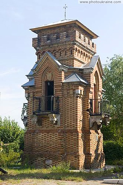 Vasylivka. Observation tower in southern part of estate Zaporizhzhia Region Ukraine photos