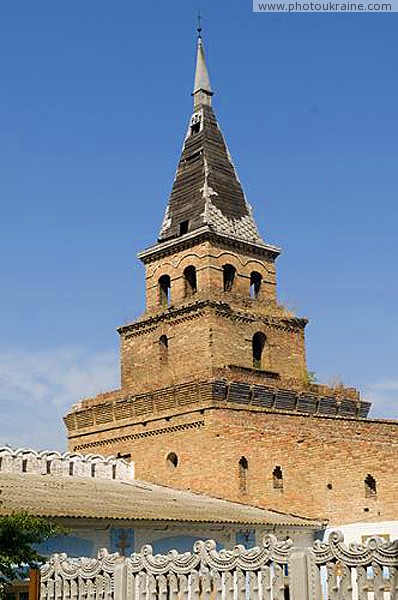 Vasylivka. Multi-storey pyramid-shaped tower Zaporizhzhia Region Ukraine photos